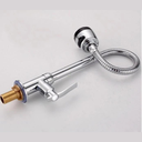 Ver imagem 4 de Torneira Flexível de Mesa para Cozinha Inox com Ducha e Pescoço Design Moderno e Alta Durabilidade