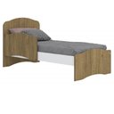 Ver imagem 2 de Berço Mini Cama 3 Em 1 Bala De Menta Henn Rústico Branco Hp