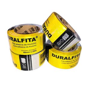 Pacote com 4 Rolos de Duralfita 48mm x 25m Gib