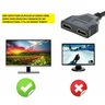 Cabo Adaptador Duplicador Hdmi 2x1 Splitter - 6