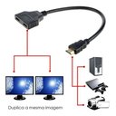 Ver imagem 2 de Cabo Adaptador Duplicador Hdmi 2x1 Splitter