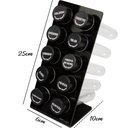 Ver imagem 2 de Porta Temperos Porta Condimentos com 10 un em Acrílico Make Laser PTAC