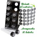 Ver imagem 4 de Porta Temperos Porta Condimentos com 10 un em Acrílico Make Laser PTAC