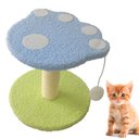 Ver imagem 2 de Arranhador para Gatos Bola Brincadeira Arranhar Brincar Diversão Aconchegante Descanso Escala Intera