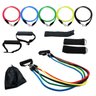 Kit Elástico Tubing De Resistência Elásticos Com 11 Peças - 1