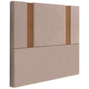 Ver imagem 1 de Cabeceira Solteiro 88 cm Veron Veludo Rose Soon