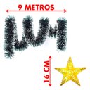 Ver imagem 3 de Árvore Natal de Parede 100 Lâmpadas Leds Enfeite de 220v 9m