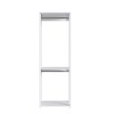 Ver imagem 6 de Estante Closet para Quarto com 2 Cabideiros em Aço 1,83 M Cor:branco
