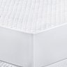 Protetor de Colchão Queen Impermeável Antiácaro Zíper Capa para Cama Resistente Branco - 2