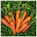 Ver imagem 4 de Enfeite Decorativo Páscoa 18 Cenouras Pendentes Isopor 11cm