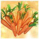 Ver imagem 5 de Enfeite Decorativo Páscoa 18 Cenouras Pendentes Isopor 11cm
