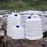 Galão Dobrável para Água Garrafa Compacta para Camping e Esportes, Armazenamento de Combustível e Ga - 3