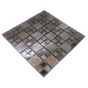 Ver imagem 4 de Pastilha de Vidro Cristal Cromo Prata 30x30cm