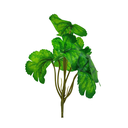 Ver imagem 3 de Arranjo de Planta Artificial em Vaso de Plástico Modelo:planta Gerânio