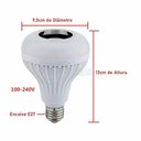 Ver imagem 1 de Lâmpada Led 12w E27 Rgb Colorida com Caixa de Som