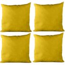 Ver imagem 2 de Almofáda Cheia para Sofá Cor Lisa a Sua Escolha 60 x 60 cm - 1Unidade - Amarelo - Liso