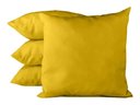 Ver imagem 1 de Almofáda Cheia para Sofá Cor Lisa a Sua Escolha 60 x 60 cm - 1Unidade - Amarelo - Liso