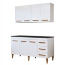 Ver imagem 2 de Cozinha Completa Modulada 7 Portas 3 Gavetas Atenas