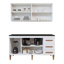 Ver imagem 4 de Cozinha Completa Modulada 7 Portas 3 Gavetas Atenas