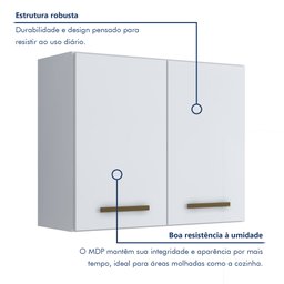 Cozinha Completa 14 Portas 3 Gavetas Atenas  - 3