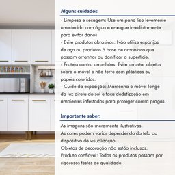 Cozinha Completa 14 Portas 3 Gavetas Atenas  - 11