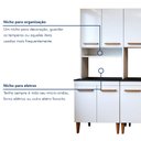 Ver imagem 7 de Cozinha Completa 14 Portas 3 Gavetas Atenas 