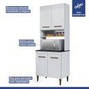 Ver imagem 5 de Cozinha Completa 12 Portas 3 Gavetas Atenas
