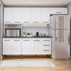 Cozinha Completa 10 Portas 3 Gavetas Atenas 