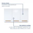 Ver imagem 6 de Cozinha Completa Modulada 10 Portas 3 Gavetas Atenas