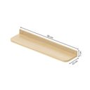 Ver imagem 7 de Conjunto com Bicama Solteiro, Prateleira e Guarda-Roupa Modulado LED Wave Casatema MadeiraOriginals Branco/Marrom