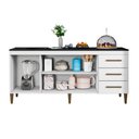 Ver mais imagens de Balcão Atenas 3 Portas e 3 Gavetas