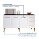 Ver imagem 2 de Balcão Atenas 3 Portas e 3 Gavetas