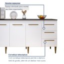 Ver imagem 5 de Balcão Atenas 4 Portas e 3 Gavetas 