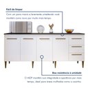 Ver imagem 7 de Balcão Atenas 4 Portas e 3 Gavetas 