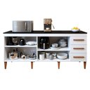 Ver mais imagens de Balcão Atenas 4 Portas e 3 Gavetas 