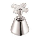 Ver imagem 1 de Acabamento para Registro Nya C22 1.1/4'', 1.1/2'' Meber Mateis Cinza/Cromado