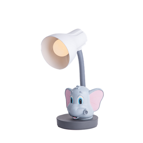 Luminária de Mesa Abajur para Quarto Infantil Selva Safari com Lâmpada E27 Startec Acessório Elefant