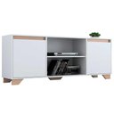 Ver imagem 5 de Rack com Estante em Mdp Quitidá Branco com Siena