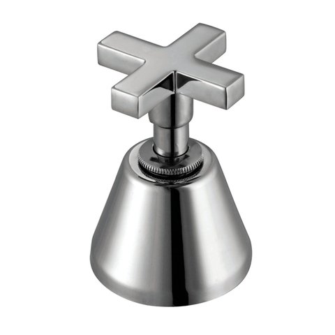 Acabamento para Registro Nya C 22 1/2'', 3/4'' e 1'' - D PET Meber Metais Cromado
