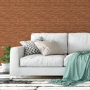 Ver imagem 2 de Papel de Parede Madeira Lisa Avermelhada Clássica 3,3m