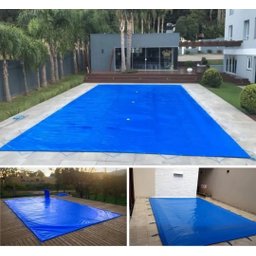 Lona Plástica Vermelha Impermeável 300 Micras Multiuso 10x10 - 6