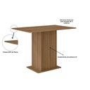 Ver imagem 4 de Mesa de Jantar 04 Cadeiras Clara Poliman Móveis