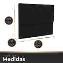 Ver imagem 6 de Cabeceira Casal Estofada para Cama Box em Veludo