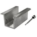 Ver imagem 5 de Fixador Grampo Intermediário Middle Clamp Tipo U Placa Painel Solar Alumínio e Inox | Perfil Master