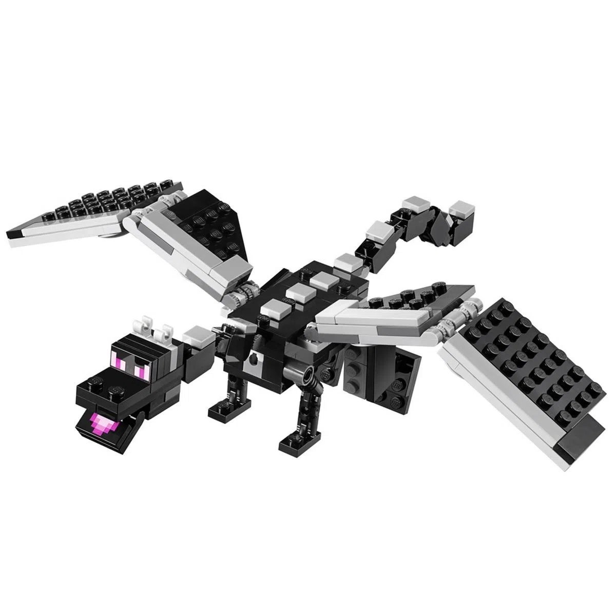 Brinquedo Lego Minecraft O Batalha Final Blocos Construir Divertidos Ender  Dragon 222pcs +7 anos