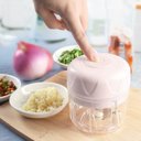 Ver imagem 2 de Processador de Alho e Frutas Elétrico 250ml Usb