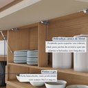 Ver imagem 7 de Cozinha Completa Modulada 5 Peças 9 Portas 4 Gavetas 100% MDF Realeza Premium