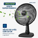 Ver imagem 6 de Ventilador de Mesa 30cm Super Power Ii Mondial Nvsp-30-B2