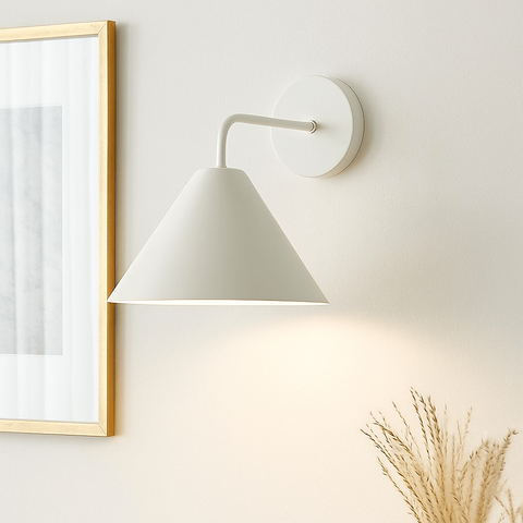 Luminária de Parede Arandela Fixa Tarsila Branco