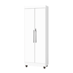 Armário Multiuso Organizador Sapateira Texas 1,80 C Chave Branco J&A Móveis - 1